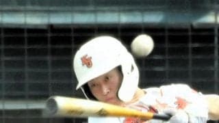 「1点の重みを経験」　4安打で活躍の鹿児島情報・瀬川琉翔選手