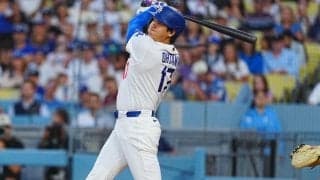 大谷翔平、6試合ぶり19号　32歳初アーチは逆転2ラン…MLB通算300本塁打にあと「1」