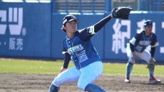 ｢独立の雄｣から台湾プロ球団へ！四国IL・徳島の最速153キロ右腕が飛躍誓う｢強気で攻めていきたい｣