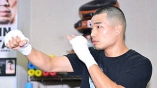 【ボクシング】“神の左”の継承者・増田陸「真剣で向かってくる相手にライフルで撃ち込む」　比嘉大吾との王座決定戦へ練習公開…２０日ゴング・ＷＢＡバンタム王座決定戦