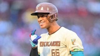 【球宴】日本ハム万波中正３年ぶり２戦連発狙う「楽しませ驚きを与えるようなプレーができたら」
