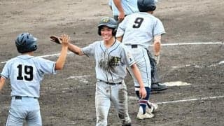 バースデーソングを浴び、同点の適時打　惜敗した安芸府中の石川主将