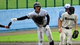部員は9人、たった1人の3年　鹿本の木野主将、戦う姿勢見せ続けた