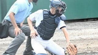 前日に決まった捕手での出場　東海樟風の1年生、先輩の思いを受けて