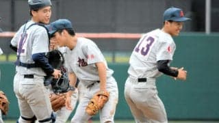 現校名で最後の夏　届けられなかった勝利　本間主将、経験を今後に