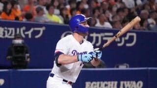 【中日】ボスラ－が昇格即「7番右翼」、今季１本塁打マラーが「8番投手」／スタメン一覧