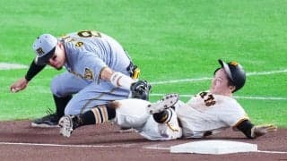 【巨人】浦田俊輔が三塁へディレードスチール試みるも失敗　先制の好機逃す