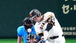 【巨人】「虎キラー」ダルベックが10連勝中の阪神高橋から先制弾　今季12本中５本が阪神戦