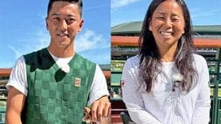  小田と上地 ウィンブルドンへ意気込み 