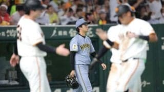 阪神　開幕１０連勝中の高橋が初黒星の危機　七回逆転許す　６回２／３を７安打４失点