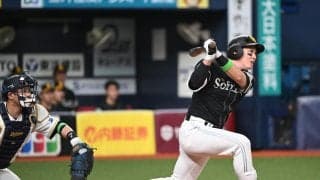 【ソフトバンク】栗原陵矢“御礼の猛打賞”「うれしい」球宴パ三塁手部門ファン投票トップを喜ぶ