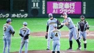 【阪神】梅野隆太郎「最後はベストな球」「次回勝ちを」連勝止まった高橋遥人と今季初バッテリー