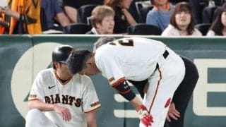 巨人・戸郷　無安打投球も無念の緊急降板　走塁時に左太もも裏を痛める　８日登録抹消の可能性