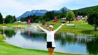 古江彩佳は勝利の記憶よりも新たな挑戦 変ぼうしたエビアンで2度目の頂点へ