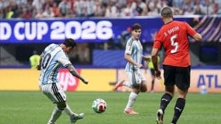 窮地を救ったメッシの“神クロス” W杯最多通算9アシストの絶妙美技に「これが本当のピンポイント」「目覚めたぞ」ネット衝撃