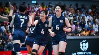 U18女子日本代表　3位決定戦でタイに敗れるも世界選手権出場権を獲得