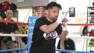 【ボクシング】増田陸陣営・大和心トレーナー「１発で取ります」比嘉大吾公開トレ視察で自信満々