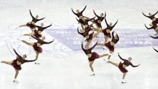 【フィギュア】30年五輪で採用の「シンクロ９」って何？　氷上を群舞する９人制の団体種目