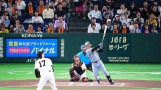 【巨人】西舘勇陽、中大１学年先輩・森下翔太に手痛い特大先制アーチ浴びる