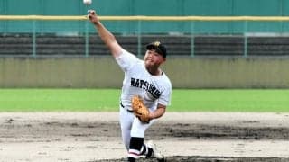 「最大のピンチは主将に」救援の松阪商・上野主将、集大成の連続三振