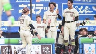日本ハムが一発攻勢で快勝　貯金１１に　吉田２発、野村、万波の４発でチーム本塁打は断トツ１位１１０本に