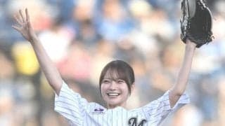 「プレートからノーバンすごい」ＺＯＺＯマリン降臨の２８歳人気美女、圧巻投球に騒然「足の筋肉が美しすぎる」