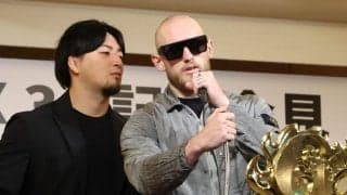 【新日本】“狂犬”ゲイブ・キッドが放言「デブ社長」「高市早苗、お前にもメッセージだ」Ｇ１会見でも傍若無人　静観する棚橋弘至に内部から批判も「エースが今はただの老人」