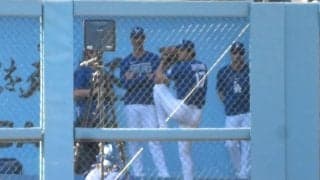 大谷翔平がブルペン入り　３１球でワンバウンド＆制球乱す場面も　１１日の前半戦最終登板へ調整　右腕違和感の影響なく