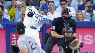 大谷翔平の３００号が見たかった？ドジャースタジアムに現れた激カワなアライグマきょうだい　ファン沸騰「楽しめたかな？」「尊すぎる」