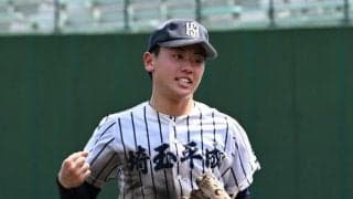 「入学が最近に思えるくらい一瞬だった」　埼玉平成・原田迅投手