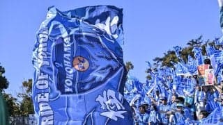｢こんなかっこいいシャツが…｣横浜FCの国立開催で先着3万5000人に海面デザインの｢開幕記念ベースボールシャツ｣を無料配布！｢よし横浜サポになるか｣