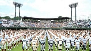 第108回全国高校野球選手権埼玉大会開幕　139チーム堂々行進