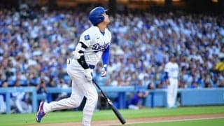大谷翔平、大飛球で本拠地観客沸かすも惜しくも届かず　勝ち越し弾逃す　佐々木朗希先発