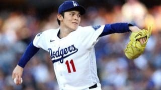 「手痛い失点シーンもあり…」6回3失点の佐々木朗希、4勝目ならず　防御率「5.33」で前半終了　チームはベッツの決勝打で勝利