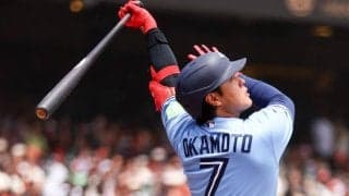 「オカモトはアンリアル」直近3戦2発、岡本和真の21号グランドスラム “まもなく大谷超え”に米驚愕「ブラディミールの年俸あげて」「日本人選手の優秀さよ」
