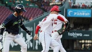 【広島】玉村昇悟「右足関節捻挫」で登録抹消　８日ヤクルト戦のベースカバーで負傷