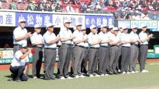 【高校野球】泉松陵・佐度優吾が選手宣誓「復興への希望と野球ができる喜びを今、深く胸に」宮城