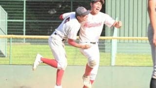 12人の夏つないだ好捕　花泉・佐藤碧選手「周東選手のように」