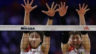 【バレー】秋本美空「母親の解説？　忘れちゃってました」母の大友愛さんが解説する試合で２得点