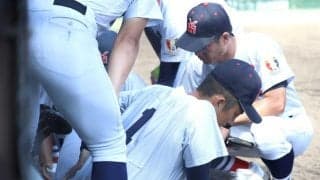 横浜、試練の船出　プロ注目右腕・織田が打球直撃で緊急降板　大黒柱欠くもコールド発進