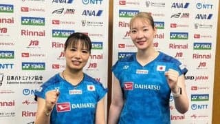 「フクマツ」ペアがジャパンオープンへ意気込み　福島「１つでも多く勝ちを」松本「良い結果を届けられるように」