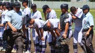 春県準Vの横浜創学館、初戦敗退に選手号泣　延長13回の激闘…力投の稲嶺「申し訳ない」
