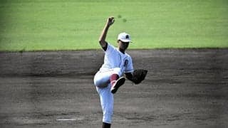 公立校の本格派右腕、初戦で涙　柏崎の飛田投手「大学でいい投手に」