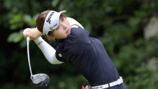【女子ゴルフ】都玲華「汗が倍出た。ドロドロ」　ホステス大会で巻き返し決勝進出