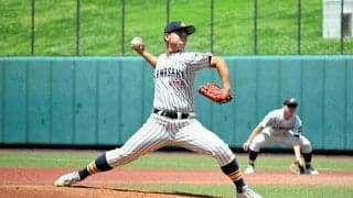 磨いた変化球でピンチ切り抜ける　高校から投手、川崎北の佐々木選手