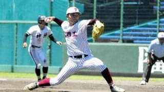 思い込もる力投に監督も「真骨頂」　初戦敗退の鳥栖工・竹谷陽人投手