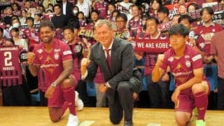 Ｊ１神戸に加入したアンデルソンロペス　大迫とのゴール量産への期待に「数字はついてくると思っている」