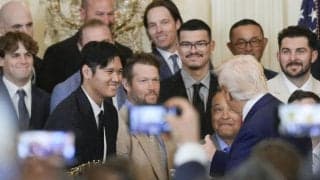 大谷翔平らドジャースがトランプ大統領訪問へ　昨季ＷＳ連覇達成で