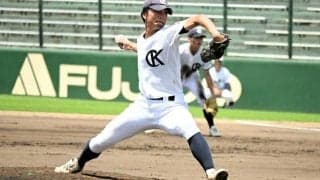 「昭和デー」で対策した雨の試合が継続試合に　再開後に敗退、小倉商