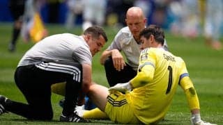 ベルギー代表GKクルトワ涙の負傷交代　代わりに出場したGKラマンスが痛恨ファンブルで失点